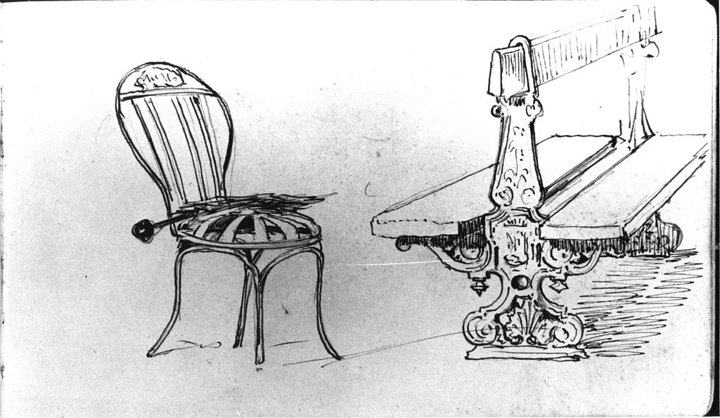 taccuino di disegni by Joris Pio (sec. XIX)